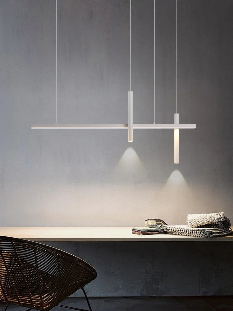 Restaurant pendant lights for roof Nordic style pendant light now bar table lamp kitchen lamps dining table lamp LED chandeliers - Image 2